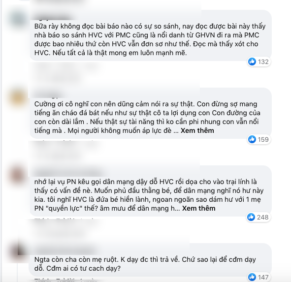  
Một số bình luận của cư dân mạng bức xúc cho Hồ Văn Cường. (Ảnh: Chụp màn hình) - Tin sao Viet - Tin tuc sao Viet - Scandal sao Viet - Tin tuc cua Sao - Tin cua Sao
