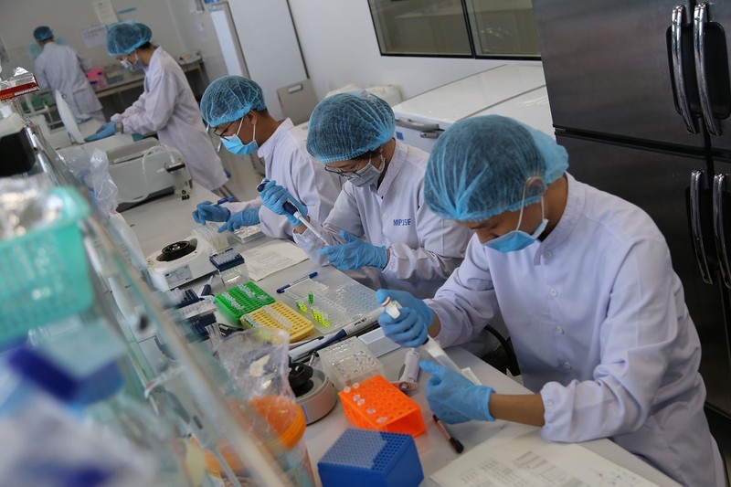  
Nơi nghiên cứu, sản xuất vaccine Covid-19 ở Việt Nam. (Ảnh: Sức Khỏe Đời Sống)