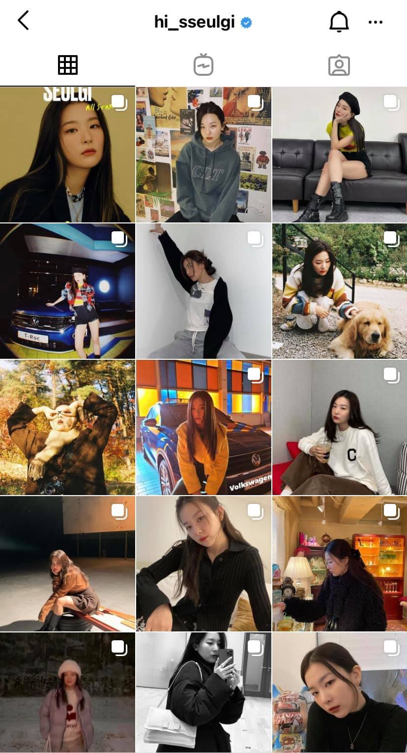  
Nhiều non-fan cũng rất yêu thích hình ảnh trên Instagram của Seulgi. (Ảnh: IG)
