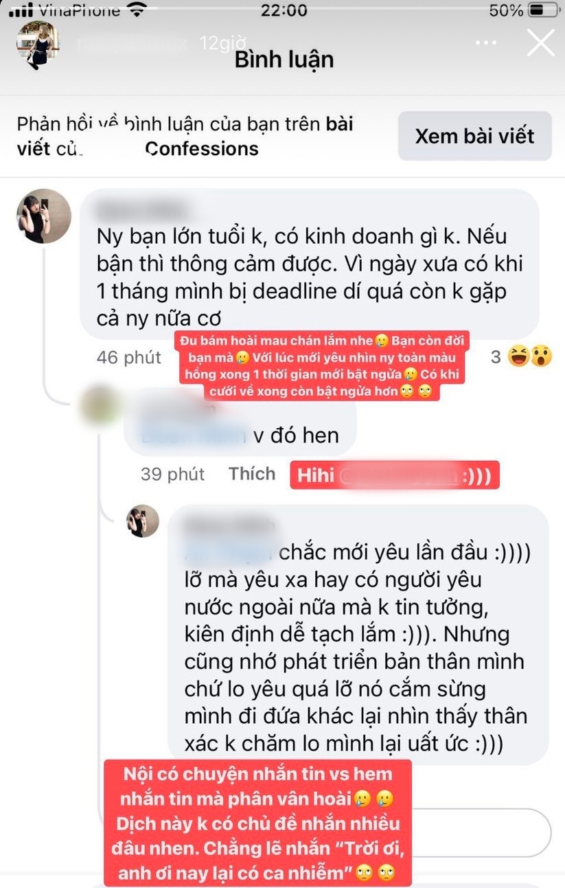 Đoan Minh khoe tài tư vấn tình cảm dạo, cảnh báo về vấn đề 