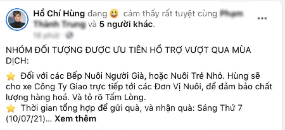 
Bài đăng trên trang cá nhân của Hồ Gia Hùng (Ảnh: Chụp màn hình). - Tin sao Viet - Tin tuc sao Viet - Scandal sao Viet - Tin tuc cua Sao - Tin cua Sao