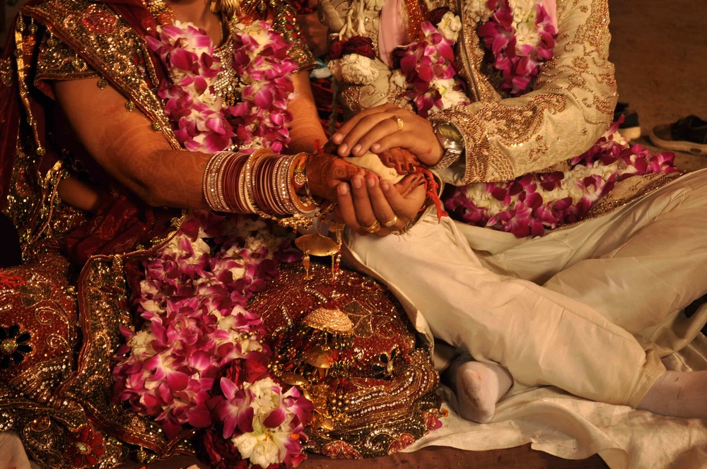  
Các nghi thức của hôn lễ đã thực hiện xong xuôi. (Ảnh minh họa: The Hindu)