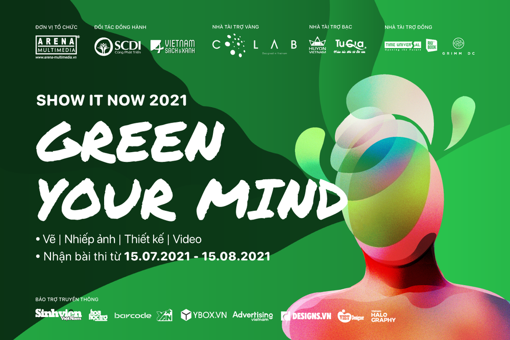 SHOW IT NOW 2021 chính thức trở lại với chủ đề GREEN YOUR MIND