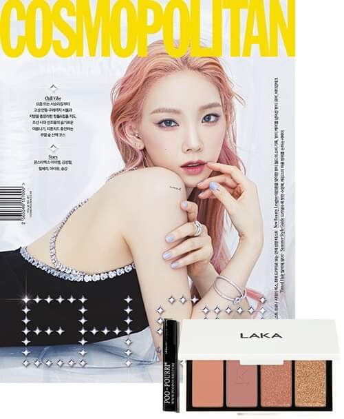  
Taeyeon trên bìa tạp chí COSMOPOLITAN. (Ảnh: COSMOPOLITAN)
