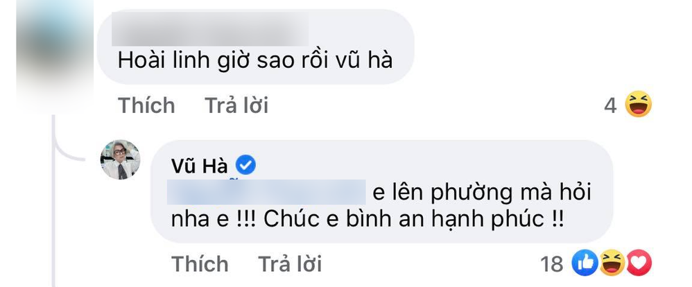 Vũ Hà đưa ra đáp án không ngờ khi bị hỏi về Hoài Linh. (Ảnh: Chụp màn hình)