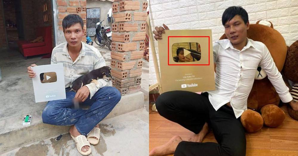  
Chàng trai phụ hồ đầu tiên của Việt Nam gặt hái thành công từ YouTube. (Ảnh: FBNV)