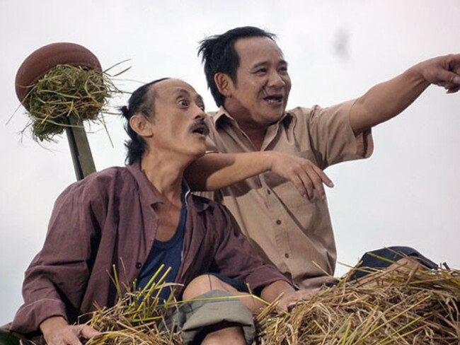  
Anh và Quang Tèo là "cặp bài trùng" đình đám của làng hài Bắc Bộ. (Ảnh: Chụp màn hình) - Tin sao Viet - Tin tuc sao Viet - Scandal sao Viet - Tin tuc cua Sao - Tin cua Sao