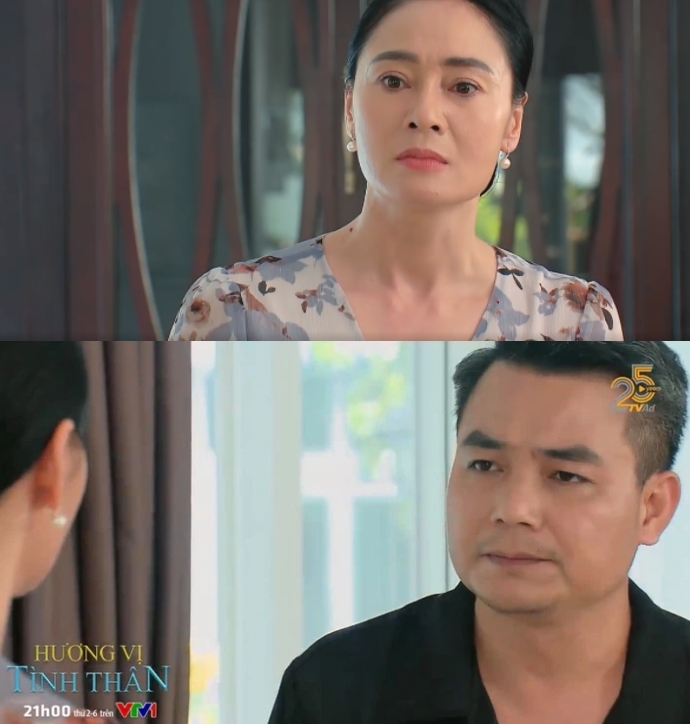 Bà Xuân ngày càng bị chồng và mẹ chồng ghét bỏ. (Ảnh: VTV)