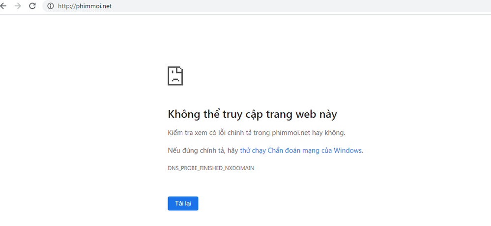 Trang web này không ít lần bị đánh sập trong nhiều năm qua. (Ảnh: Chụp màn hình)