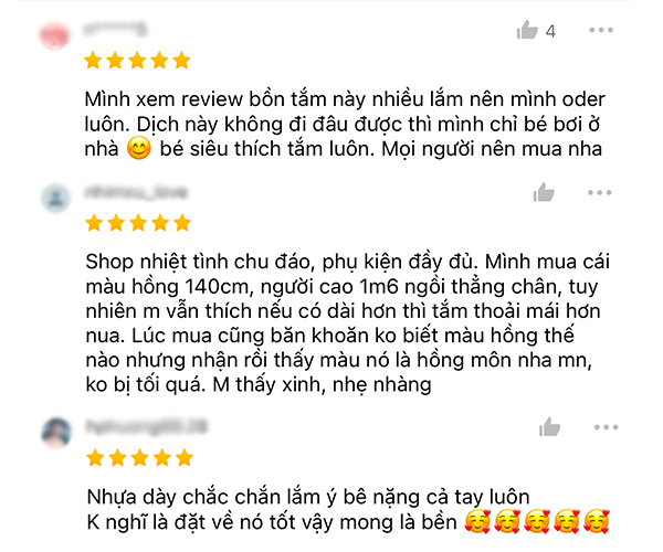 Đa số bình luận đều dành lời khen cho sản phẩm này.
Đa số bình luận đều dành lời khen cho sản phẩm này.