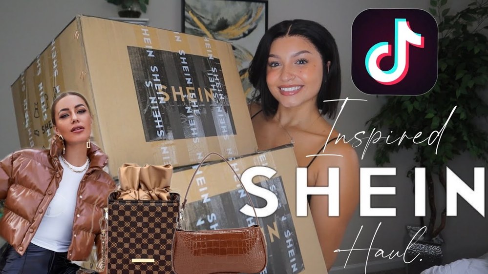 Hàng triệu video hashtag #SHEINhaul trên TikTok của các bạn trẻ yêu thời trang. (Ảnh: Internet)