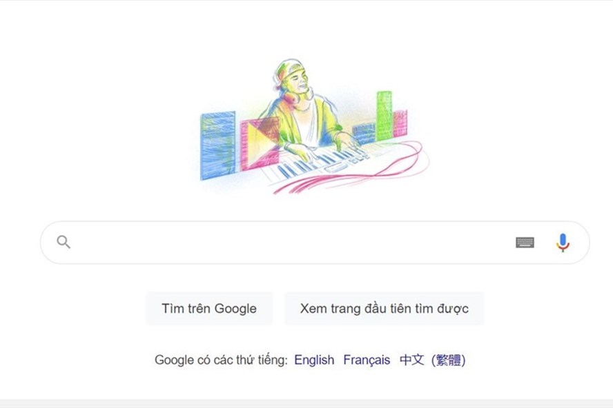  
Google Doodle kỷ niệm sinh nhật thứ 32 của Tim Bergling. 