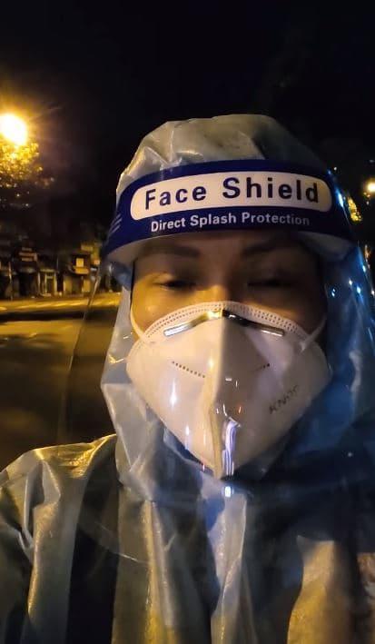  Nữ danh hài hỗ trợ bệnh nhân, giao oxy ngay trong đêm. (Ảnh: FBNV) - Tin sao Viet - Tin tuc sao Viet - Scandal sao Viet - Tin tuc cua Sao - Tin cua Sao