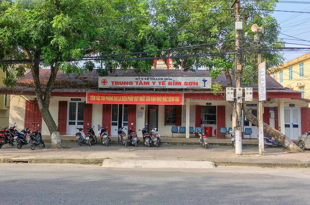  
Trung tâm Y tế thị xã Bỉm Sơn, Thanh Hóa. (Ảnh: Báo Thanh Hóa)