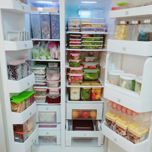  
Sắp xếp tủ lạnh khoa học có thể giúp bảo vệ sức khỏe và tiết kiệm thời gian nội trợ, mua sắm. (Ảnh: Tinh tế)
