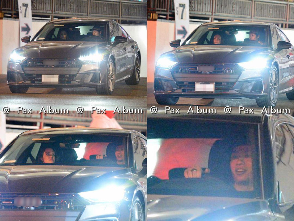 Khoảnh khắc cậu lái Audi đắt đỏ chở mẹ Angelina Jolie. (Ảnh: Pax Album)