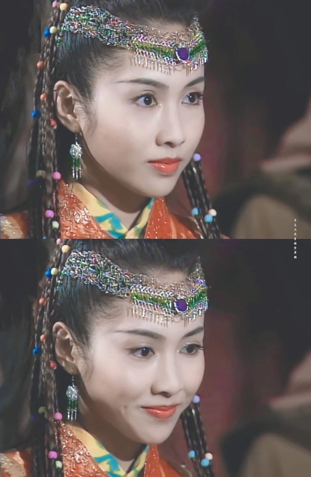  
Tạo hình của Lê Tư trong các bộ phim cổ trang được xếp vào hàng đẹp huyền thoại. (Ảnh: Weibo)