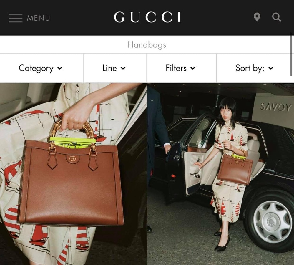  
Trên trang chủ của Gucci, người đẹp đến từ Việt Nam xuất hiện kiêu hãnh. - Tin sao Viet - Tin tuc sao Viet - Scandal sao Viet - Tin tuc cua Sao - Tin cua Sao