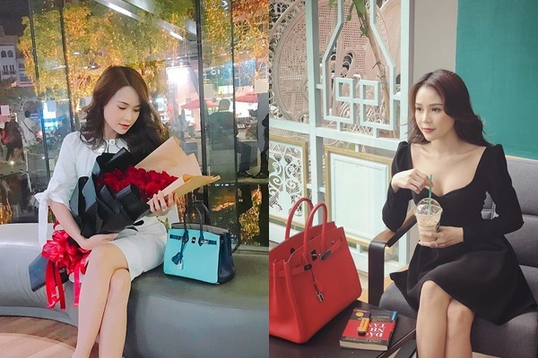 Cô còn sưu tập Birkin đa dạng màu sắc và kích cỡ, có giá vào khoảng 300 - 600 triệu đồng. (Ảnh: IGNV)