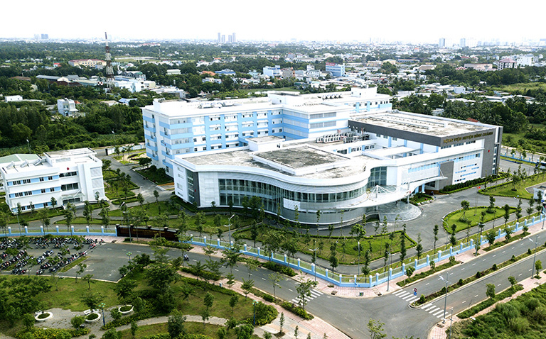  
Bệnh viện huyện Bình Chánh - nơi điều trị các bệnh nhân Covid-19 khi dịch cao điểm. (Ảnh: Fanpage bệnh viện)
