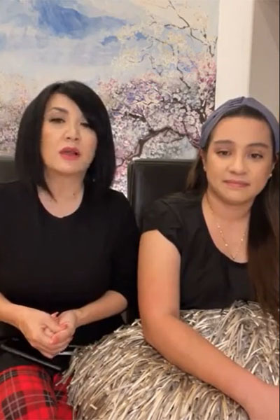  Wendy Phạm cùng Trizzie Phương Trinh livestream trả lời những câu hỏi của khán giả. (Ảnh: Chụp màn hình) - Tin sao Viet - Tin tuc sao Viet - Scandal sao Viet - Tin tuc cua Sao - Tin cua Sao