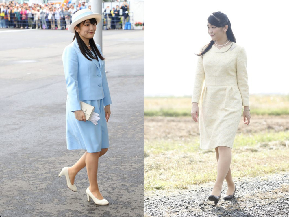  
Một vài outfit nhẹ nhàng, kín đáo của Mako khi còn là công chúa. (Ảnh: NHK)