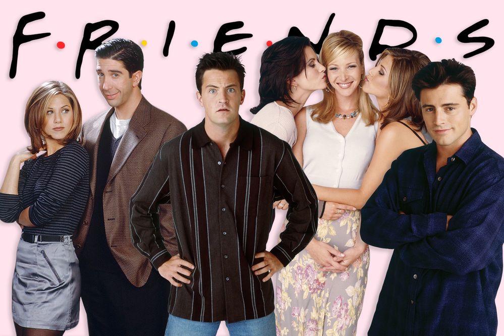  
Những nhân vật trong Friends không hề hoàn hảo.