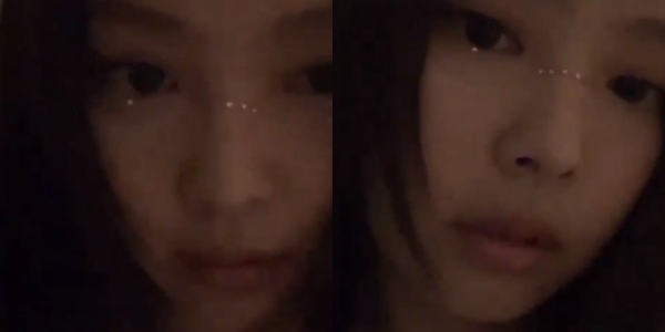  
Trong mỗi góc chuyển động khác nhau, người hâm mộ sẽ thấy được phần mắt lấp lánh của Jennie và thậm chí là ở mũi. (Ảnh: Chụp màn hình)