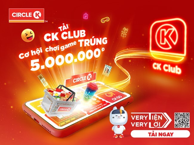  
App thành viên CK Club mang đến nhiều trải nghiệm “Very tiện, Very lợi” cho giới trẻ