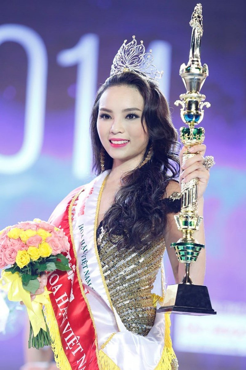  
Kỳ Duyên đăng quang Hoa hậu Việt Nam 2014. (Ảnh: BTC)