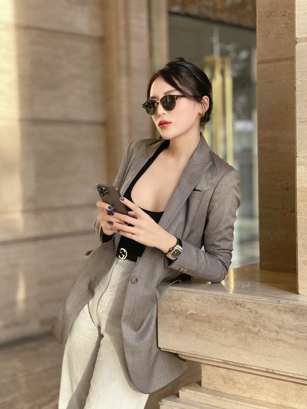  
Kỳ Duyên đang là cái tên hot hiện nay vì thông tin dự thi Hoa hậu Hoàn vũ Việt Nam 2021. (Ảnh: FBNV)