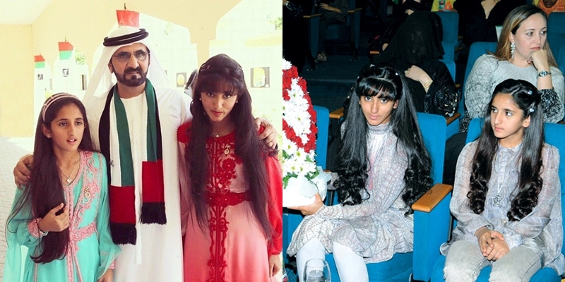  
Nhiều người tiếc nuối cho nhan sắc không còn như xưa của Salama và Shamma. (Ảnh: UAE Royal Family)