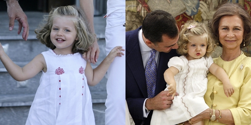  
Vì quá đáng yêu, cô công chúa nhỏ Leonor đã khiến công chúng Tây Ban Nha 1 lần nữa đặt niềm tin vào hoàng gia. (Ảnh: Daily Mail)