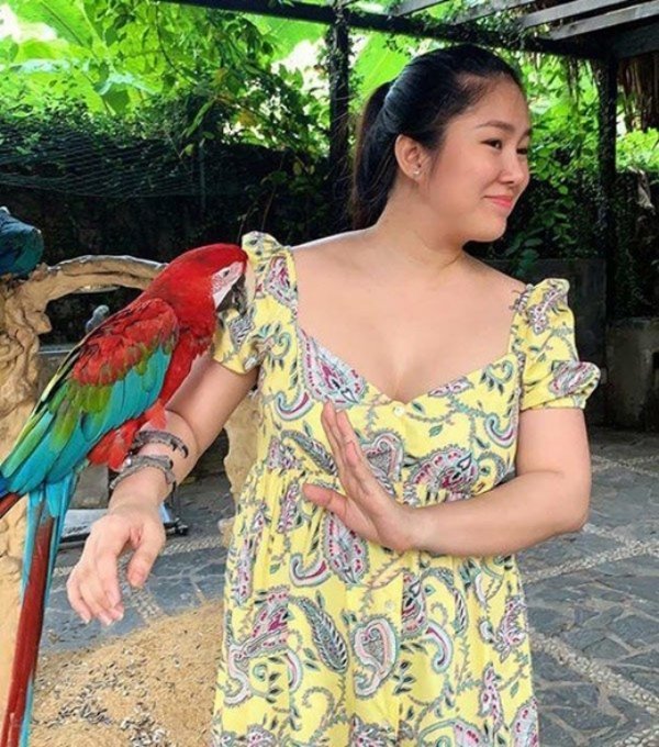  Lê Phương chạm mốc 80kg trong lần sinh thứ 2. (Ảnh: FBNV)