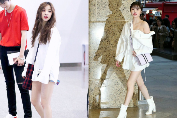  
Phong cách trái ngược nhau của 2 nữ idol. (Ảnh: T.H)