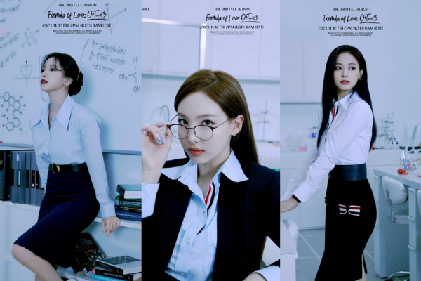  
Mina - Nayeon và Tzuyu làm bật lên nét thời thượng của outfit. (Ảnh: Twitter)