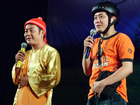  
Tấn Beo - Tấn Bo từng rất nổi tiếng khi là cặp diễn hài duyên dáng. (Ảnh: Người Lao Động) - Tin sao Viet - Tin tuc sao Viet - Scandal sao Viet - Tin tuc cua Sao - Tin cua Sao