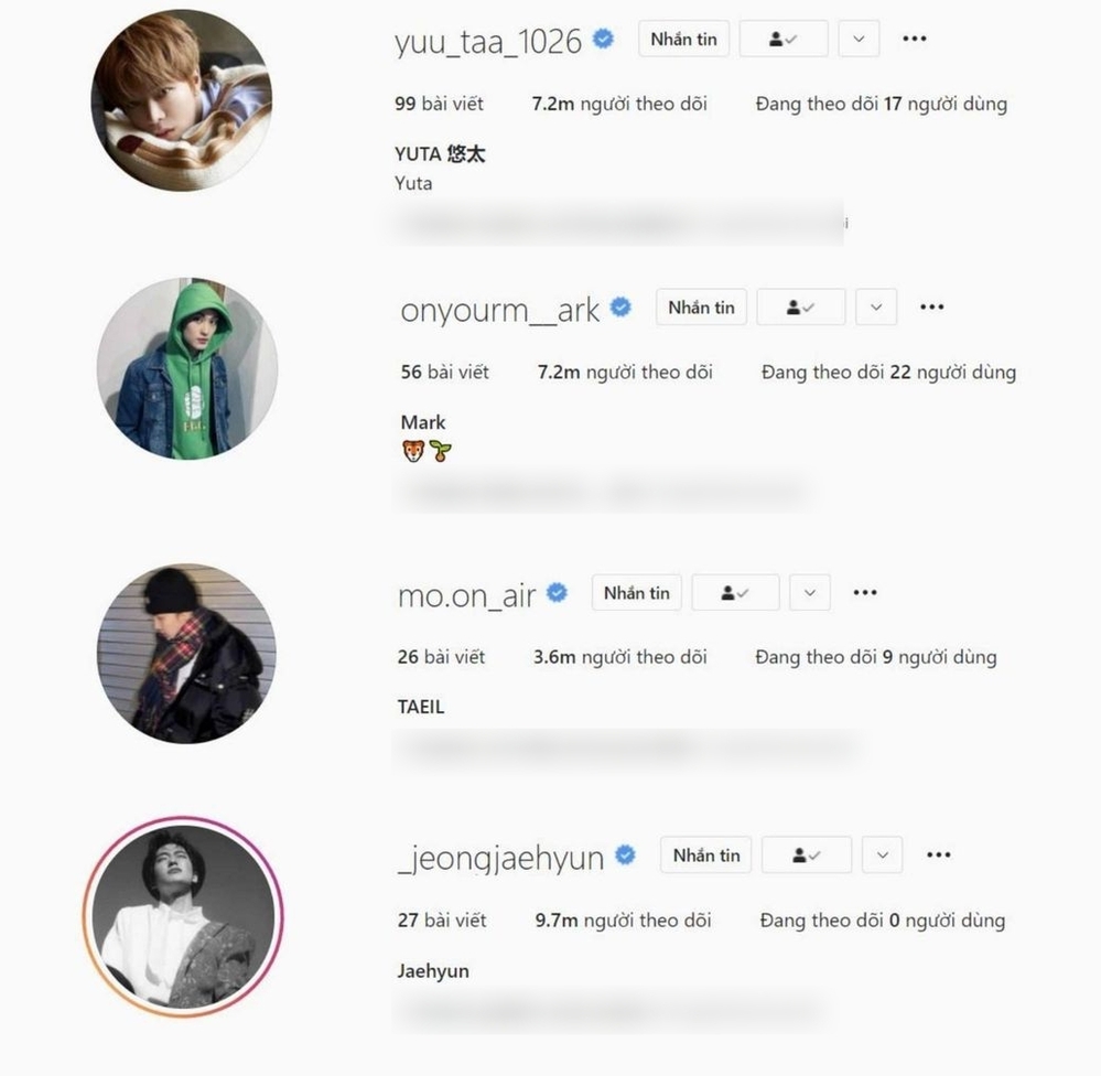  
Riêng Jaehyun lại thích sự độc lạ với ảnh trắng đen. (Ảnh: Chụp màn hình Instagram)