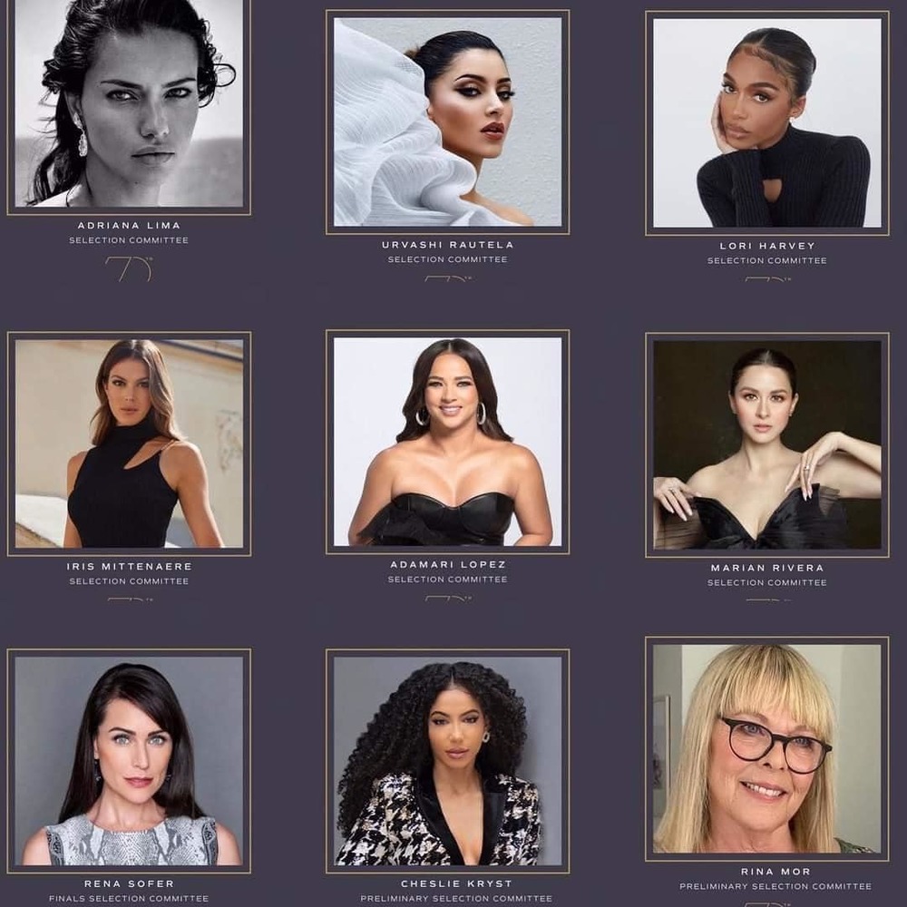  Những hình ảnh chính thức của dàn giám khảo được đăng tải. (Ảnh: FB Miss Universe)
