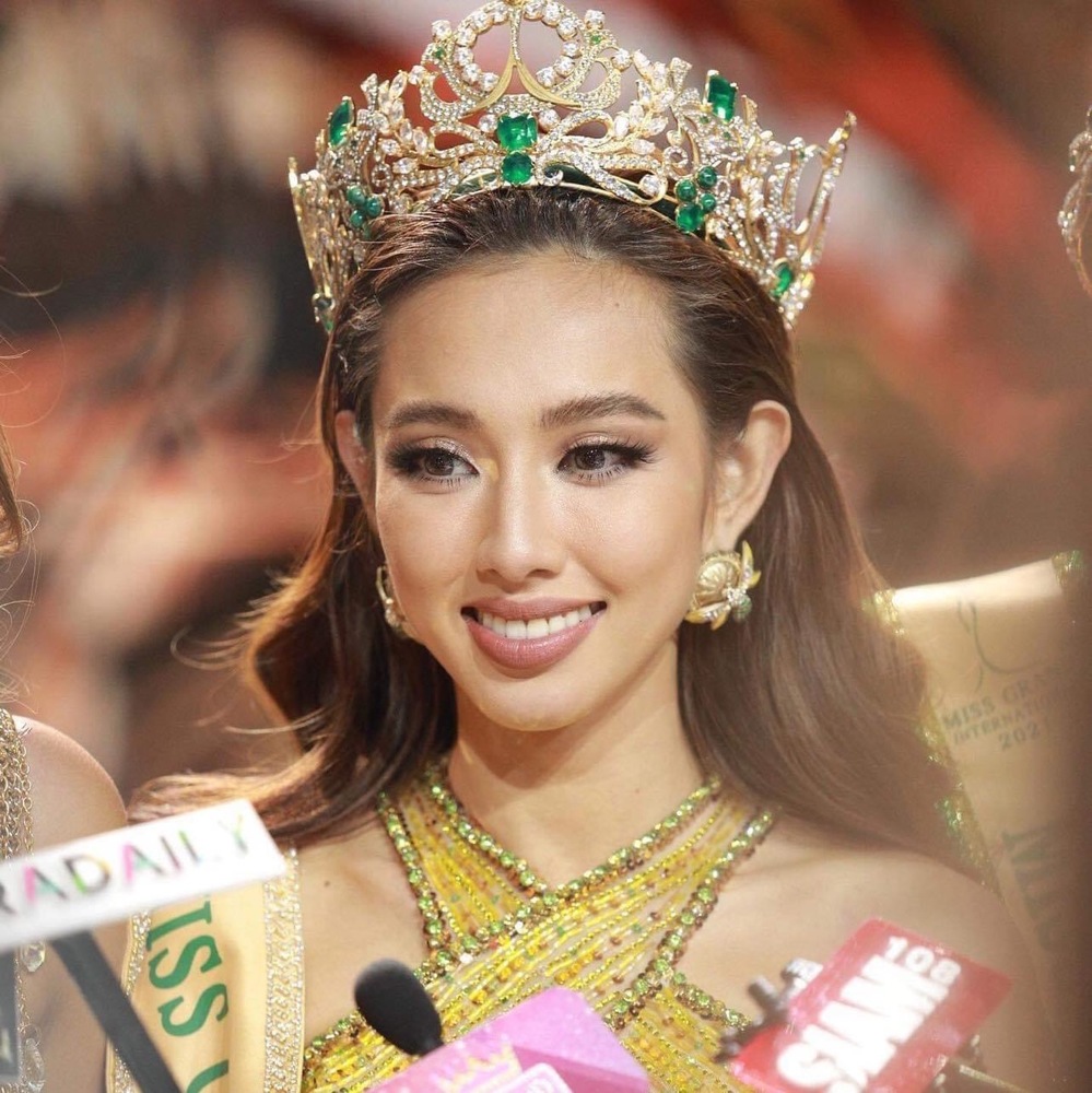  
Thùy Tiên xuất sắc trở thành Tân Miss Grand International 2021. (Ảnh: Facebook Nguyễn Thúc Thùy Tiên)