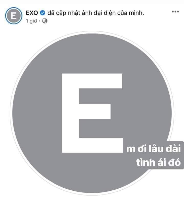  
Sau khi EXO cập nhật ảnh đại diện, fan cũng nhanh chóng chế lời bài hát. (Ảnh: Chụp màn hình Facebook EXO)