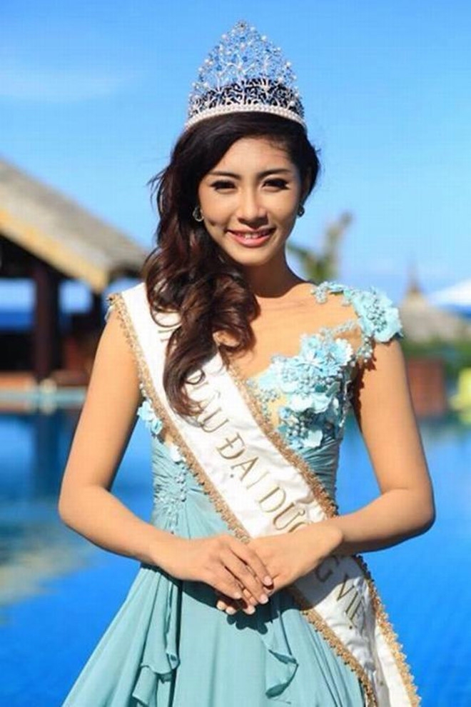  
Đặng Thu Thảo đăng quang Hoa hậu Đại dương năm 2014. (Ảnh: FBNV) - Tin sao Viet - Tin tuc sao Viet - Scandal sao Viet - Tin tuc cua Sao - Tin cua Sao