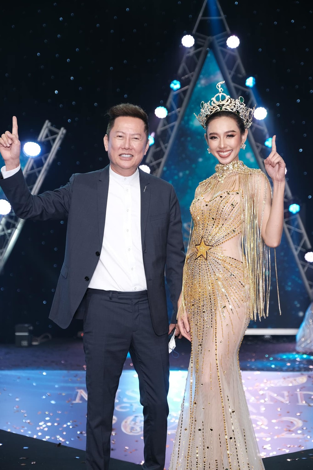  
Thùy Tiên hiện ở Thái và góp mặt trong các sự kiện, hoạt động trên cương vị Miss Grand International 2021. (Ảnh: FB Nguyễn Thúc Thùy Tiên)