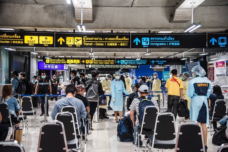  
Thái Lan tăng cường công tác phòng chống dịch, nhất là tại các sân bay. (Ảnh: WHO)