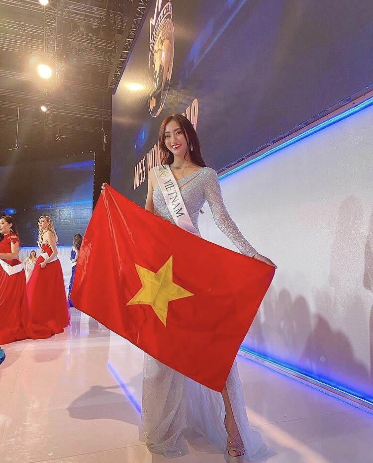  
Hoa hậu Lương Thùy Linh gây bất ngờ khi có tên trong danh sách 12 thí sinh có màn thể hiện chỉn chu nhất tại cuộc thi. (Ảnh: Instagram _luongthuylinh_)