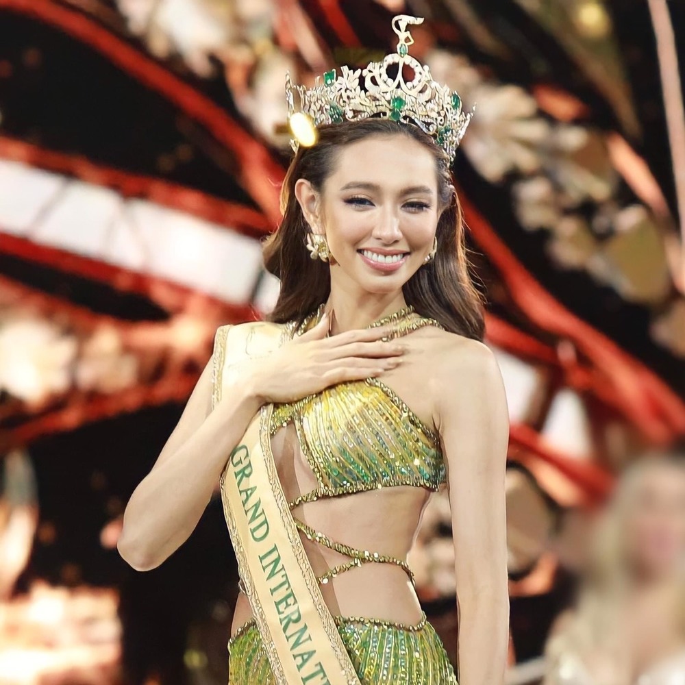  
Nguyễn Thúc Thùy Tiên được gọi tên cho ngôi vị tân Hoa hậu Hòa bình Thế giới. (Ảnh: T.H)