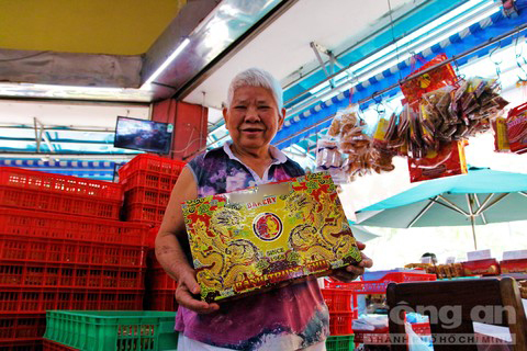  
Dì Gái - người sáng lập ra tiệm bánh nổi tiếng ở Sài Gòn. (Ảnh: Công an TP.HCM)