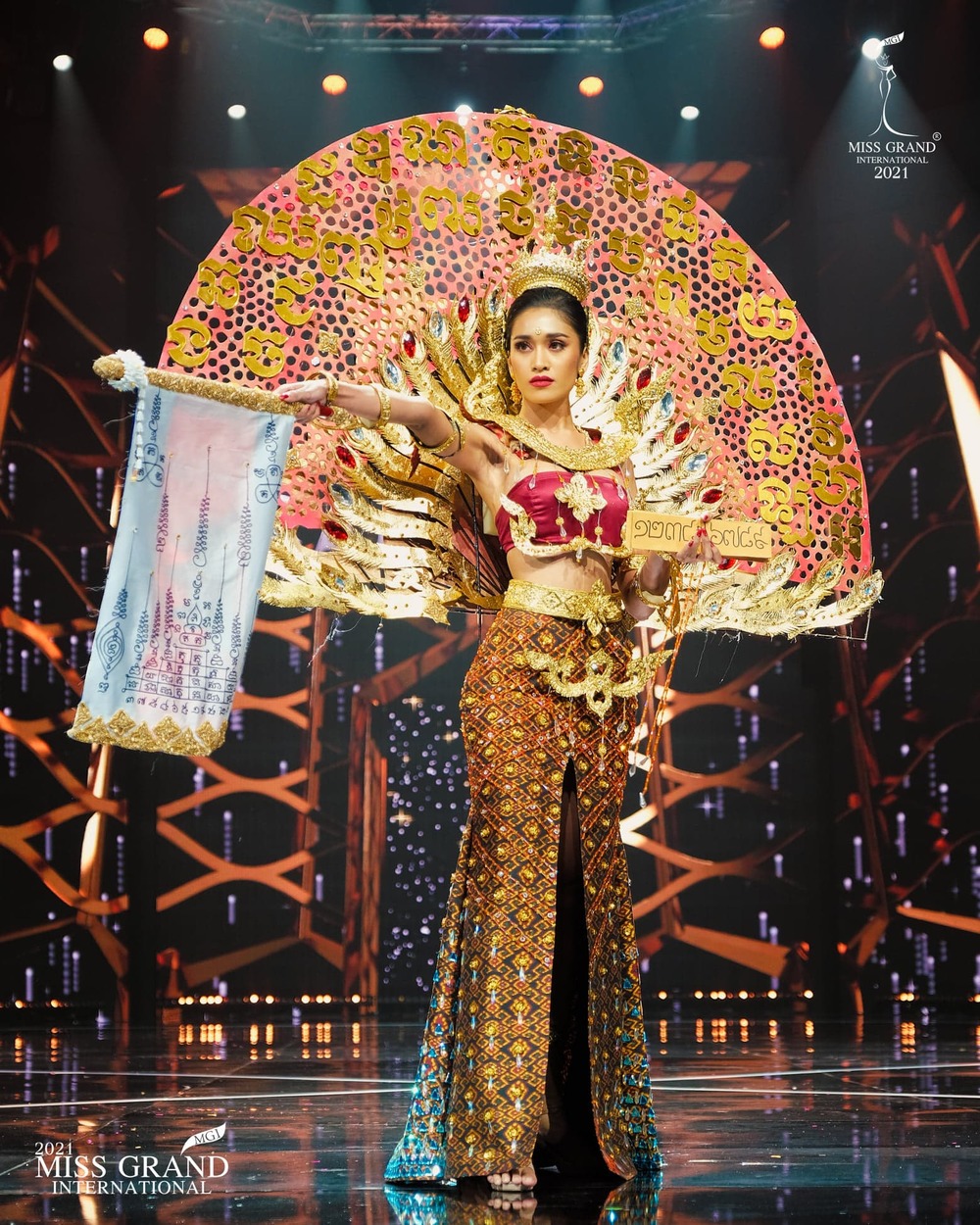  
Miss Grand Cambodia đang xếp ở vị trí thứ 2. (Ảnh: FBNV) - Tin sao Viet - Tin tuc sao Viet - Scandal sao Viet - Tin tuc cua Sao - Tin cua Sao