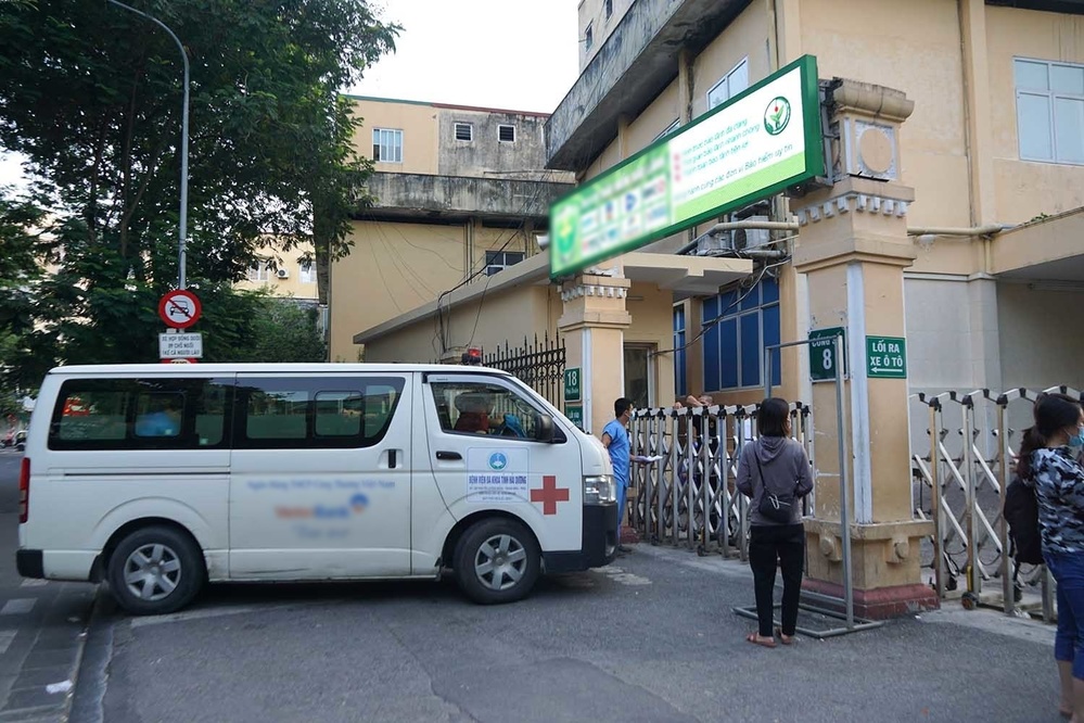 Bệnh viện Việt Đức, nơi mẹ H. đang điều trị. (Ảnh: Vietnamnet)