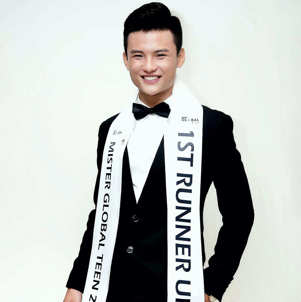  
Anh giành giải Á vương của cuộc thi Mister Global Teen.